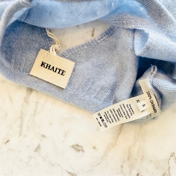 KHAITE Umbra Bralette in Atmosphere Blue (Small) NWT - Picture 4 of 7